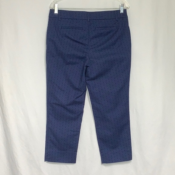 Hilary Radley Geometric Print Capri Pants Size 6 - Picture 14 of 15